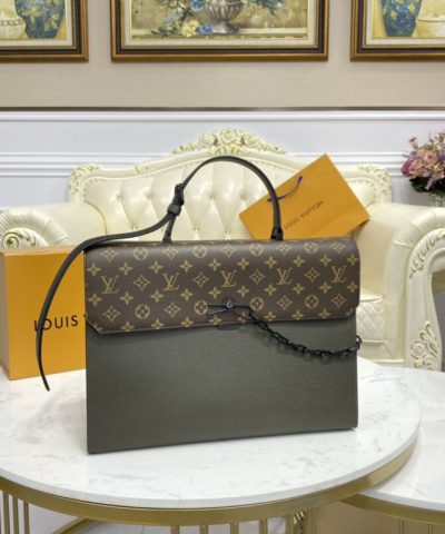 Replica Louis Vuitton Robusto Briefcase - elite factory replica handbag