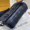 Replica Louis Vuitton Steamer Messenger Black Canvas - designer handbag clone