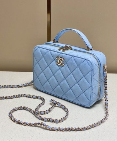 CHANEL 22 Camera Bag Blue - 1:1 premium replica handbag