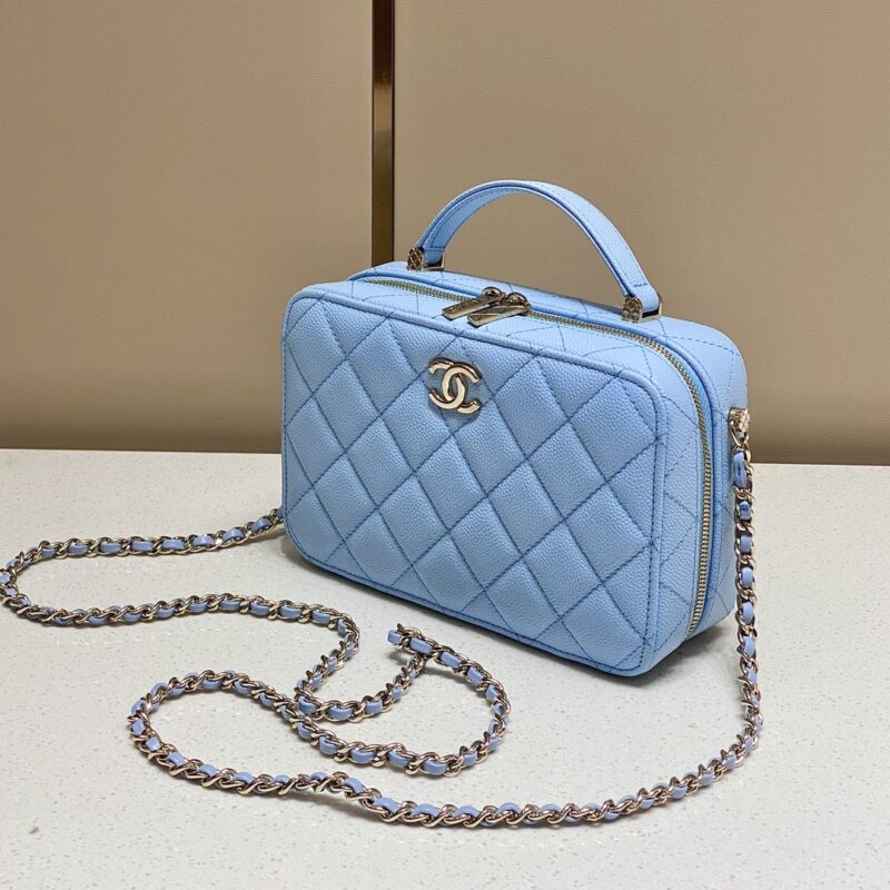 CHANEL 22 Camera Bag Blue - 1:1 premium replica handbag