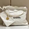 CHANEL 22 Medium Handbag White - top-grade luxury bag dupe