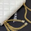 CHANEL 22P Enamel Bag White