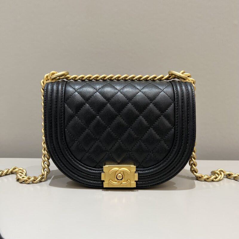 CHANEL Le Boy Semi Circular