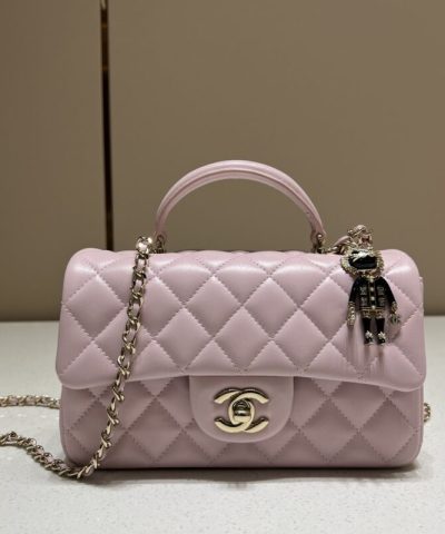 CHANEL CF 20 cm Lion Pink - high-end replica designer purse