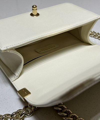 CHANEL Le Boy Small Ivory - high-end replica designer purse