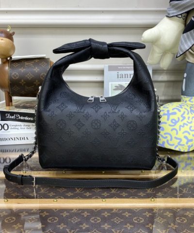 Replica Louis Vuitton Why Knot Black - 1:1 premium replica handbag