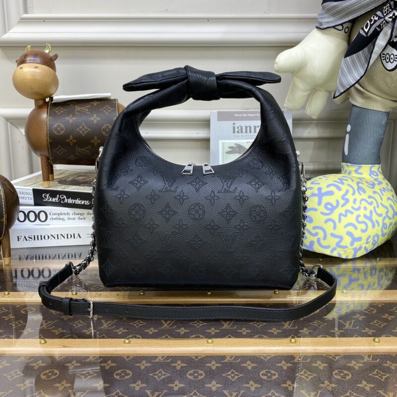 Replica Louis Vuitton Why Knot Black - 1:1 premium replica handbag