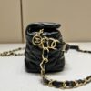 CHANEL Hobo Bag Black