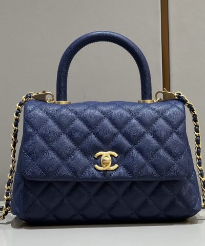 CHANEL 23P Coco Blue - high-end replica designer purse