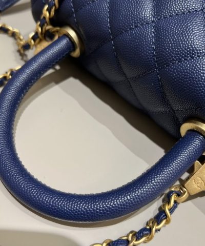 CHANEL 23P Coco Blue - designer handbag clone