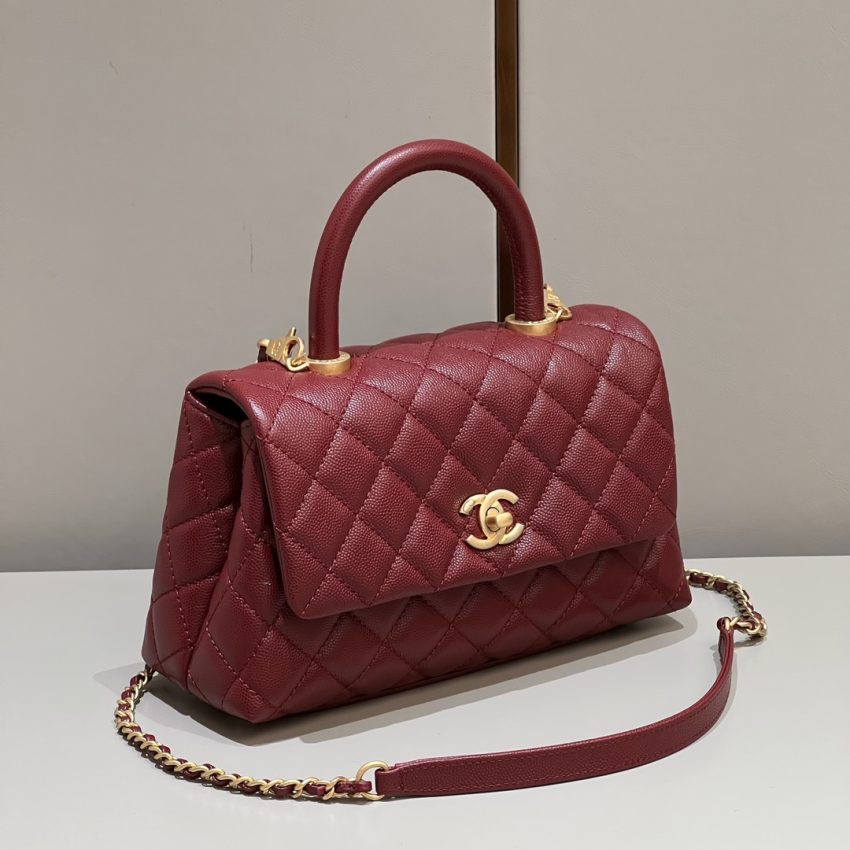 CHANEL 23P Coco Red - high-end replica designer purse