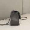 CHANEL Classic Flap 20cm Grey - top-grade luxury bag dupe