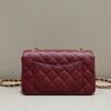 CHANEL Classic Flap 25cm Burgundy - premium superclone handbag