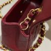 CHANEL Classic Flap 25cm Burgundy