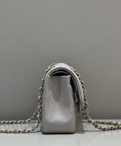 CHANEL Classic Flap 23cm Gray