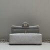 CHANEL Classic Flap 23cm Gray - elite factory replica handbag
