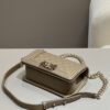 CHANEL Le Boy Milk Tea - high-quality designer bag dupe