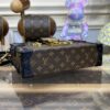 Replica Louis Vuitton Petite Malle Dark Brown - 1:1 premium replica handbag