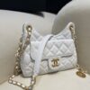 CHANEL 23c Hobo Small White - elite factory replica handbag