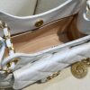 CHANEL 23c Hobo Small White - elite factory replica handbag