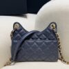 CHANEL 23c Hobo Small Dark Blue