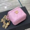 CHANEL 23P Lipstick Bag Pink - high-quality designer bag dupe