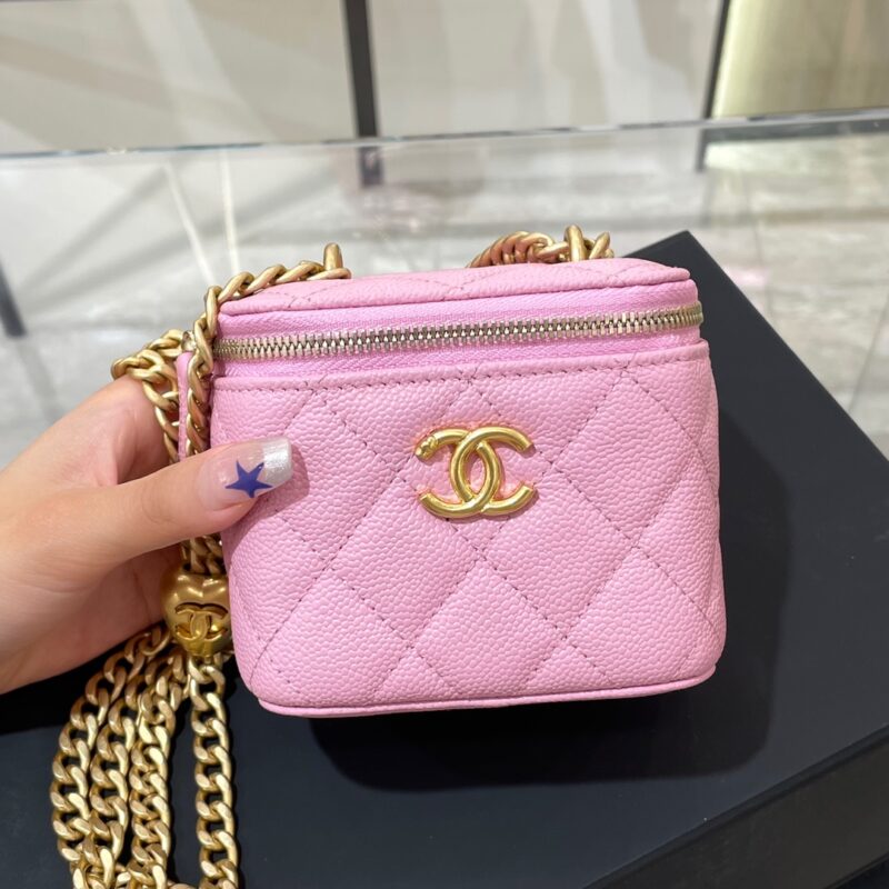 CHANEL 23P Lipstick Bag Pink - premium superclone handbag