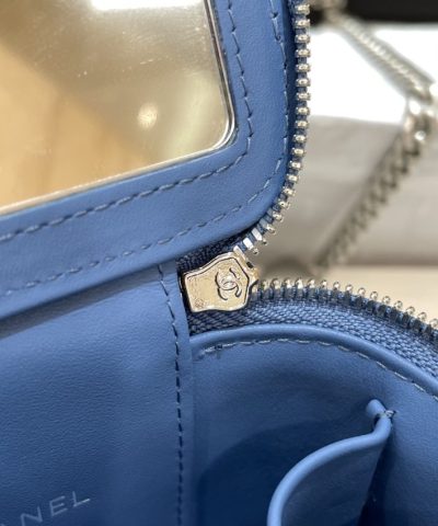 CHANEL 23P Lipstick Bag Denim - 1:1 premium replica handbag