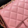 CHANEL Classic Flap 17cm Pink - elite factory replica handbag
