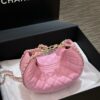 CHANEL 23P Crescent Bag Pink - 1:1 premium replica handbag