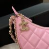 CHANEL 23P Crescent Bag Pink - affordable luxury replica bag