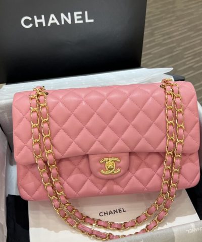 CHANEL Classic Flap 25cm Pink - premium superclone handbag