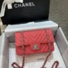 CHANEL Classic Flap V 20cm Red - high-quality designer bag dupe