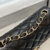 CHANEL Classic Flap 20cm Black - top-grade luxury bag dupe
