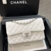 CHANEL Classic Flap 23cm White Silver - affordable luxury replica bag