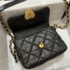 CHANEL 23s Love Enamel Flip Black - premium superclone handbag