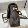 CHANEL 23s Love Enamel Flip Black - 1:1 premium replica handbag