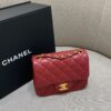 CHANEL Classic Flap 17cm Red - 1:1 premium replica handbag