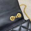 CHANEL 23S Camellia Square Black - high-end replica designer purse