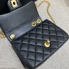 CHANEL 23S Camellia Square Black - premium superclone handbag