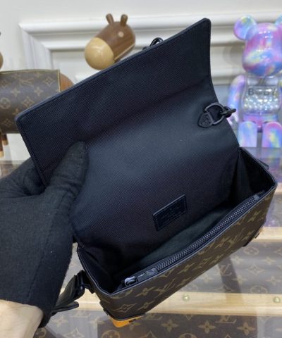 Replica Louis Vuitton Steamer Wearable Wallet Brown&Yellow