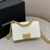 CHANEL Le Boy White - premium superclone handbag