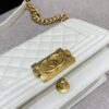 CHANEL Le Boy White