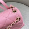 CHANEL 23A Backpack Small Pink