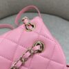 CHANEL 23A Backpack Small Pink - high-end replica designer purse
