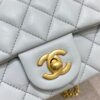 CHANEL Camellia Flap Light Blue - 1:1 premium replica handbag