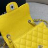 CHANEL Classic Flap 17cm Bright Yellow - premium superclone handbag