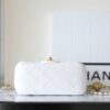 CHANEL CF 20 cm Golden Ball White - 1:1 premium replica handbag
