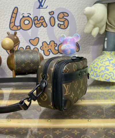 Replica Louis Vuitton Alpha Messenger Brown Canvas