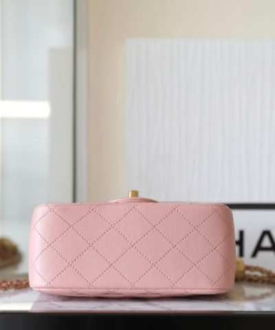 CHANEL CF 17cm Golden Ball Pink